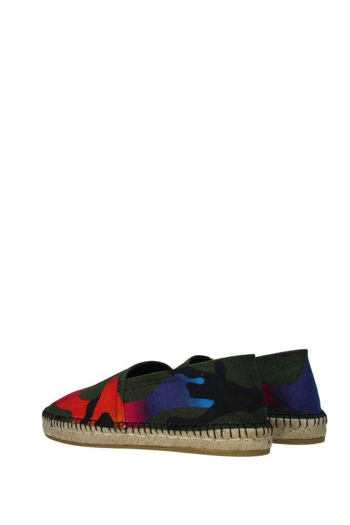 商品Valentino|Espadrilles Fabric Green Military Green,价格¥1408,第4张图片详细描述