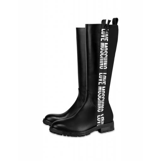 商品Moschino|Love Moschino Zipper Boots,价格¥3505,第1张图片