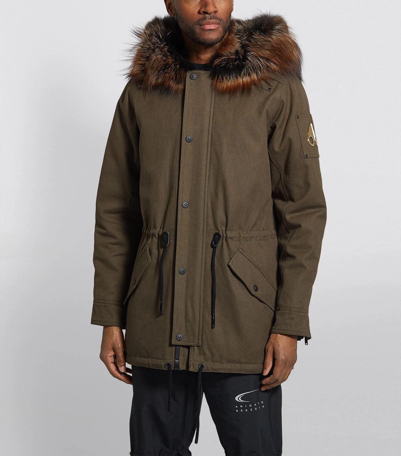 商品Moose Knuckles|Fox Fur Hooded Parka,价格¥12249,第2张图片详细描述