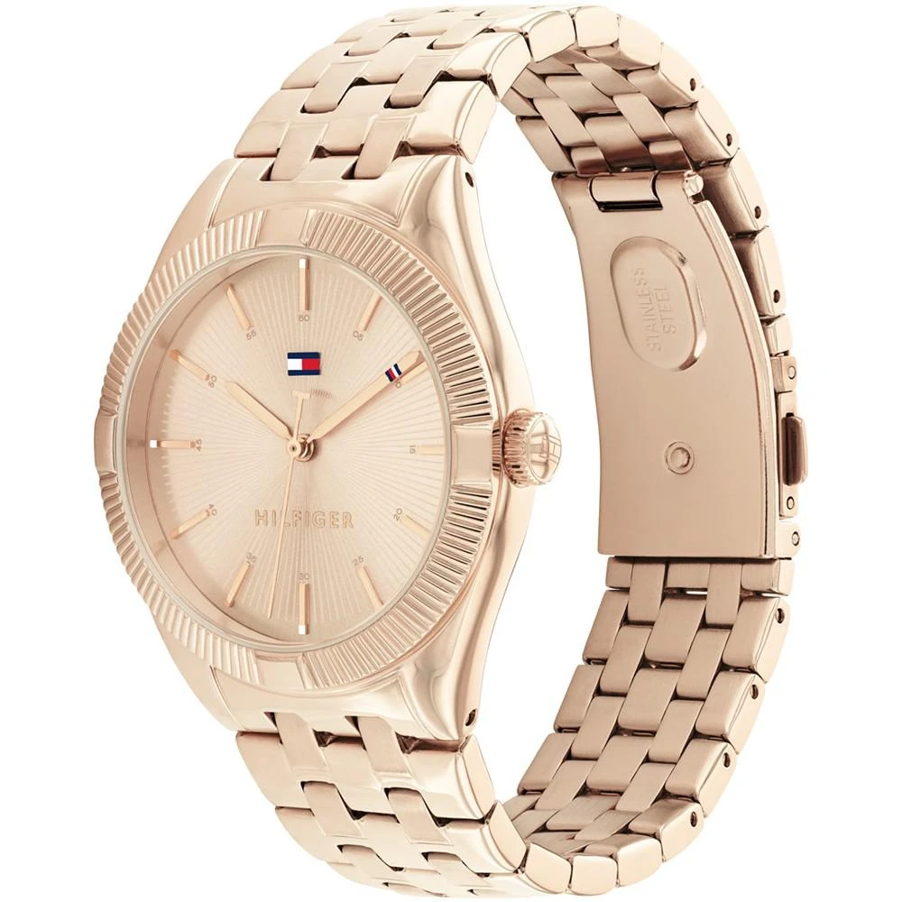 商品Tommy Hilfiger|Women's Carnation Gold-tone Bracelet Watch 34mm,价格¥809,第2张图片详细描述