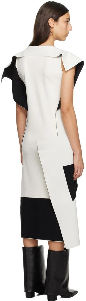 商品Issey Miyake|黑色 & 白色 Shaped Canvas 连衣裙,价格¥4773,第3张图片详细描述