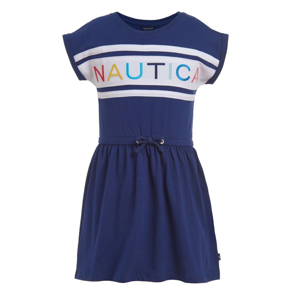 商品Nautica|Nautica Toddler Girls' Logo Graphic Dress (2T-4T),价格¥146,第3张图片详细描述