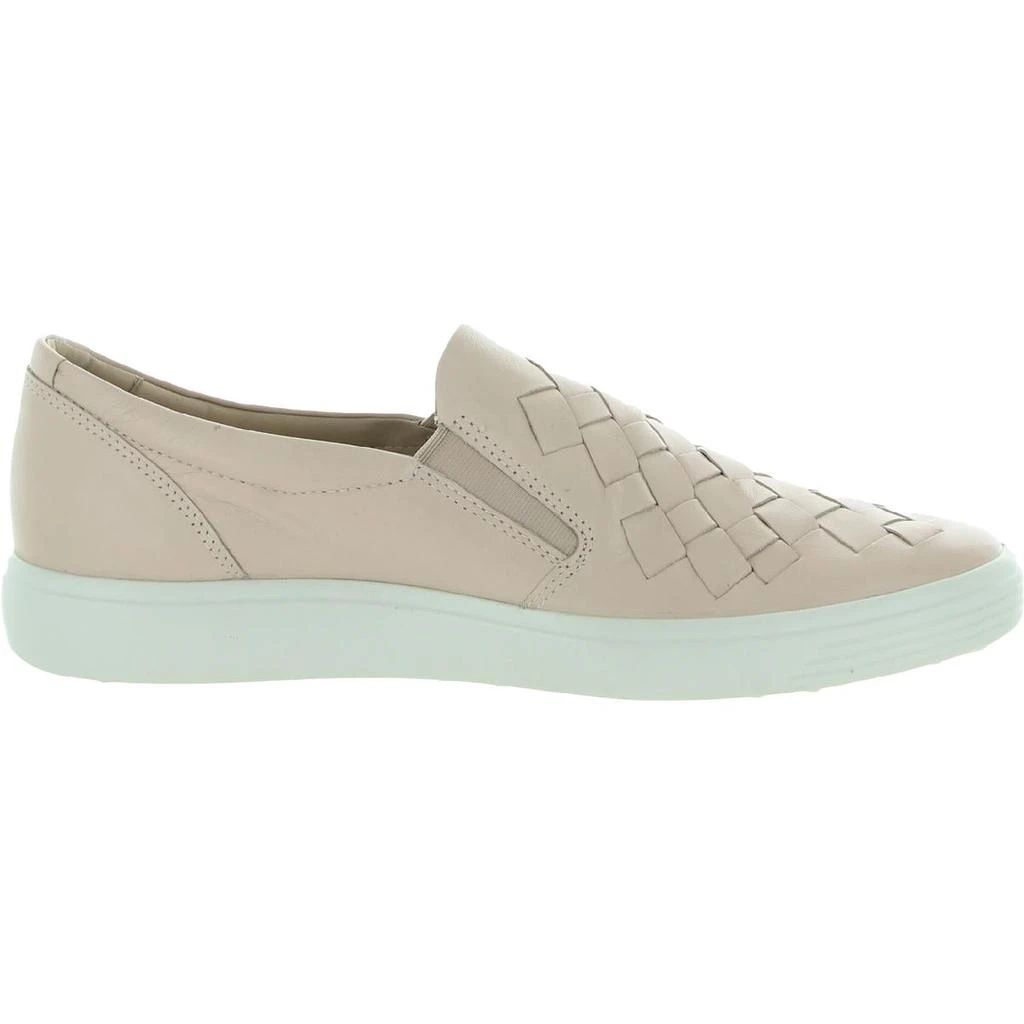 商品ECCO|ECCO Womens Soft 7 Leather Slip On Loafers,价格¥480,第3张图片详细描述
