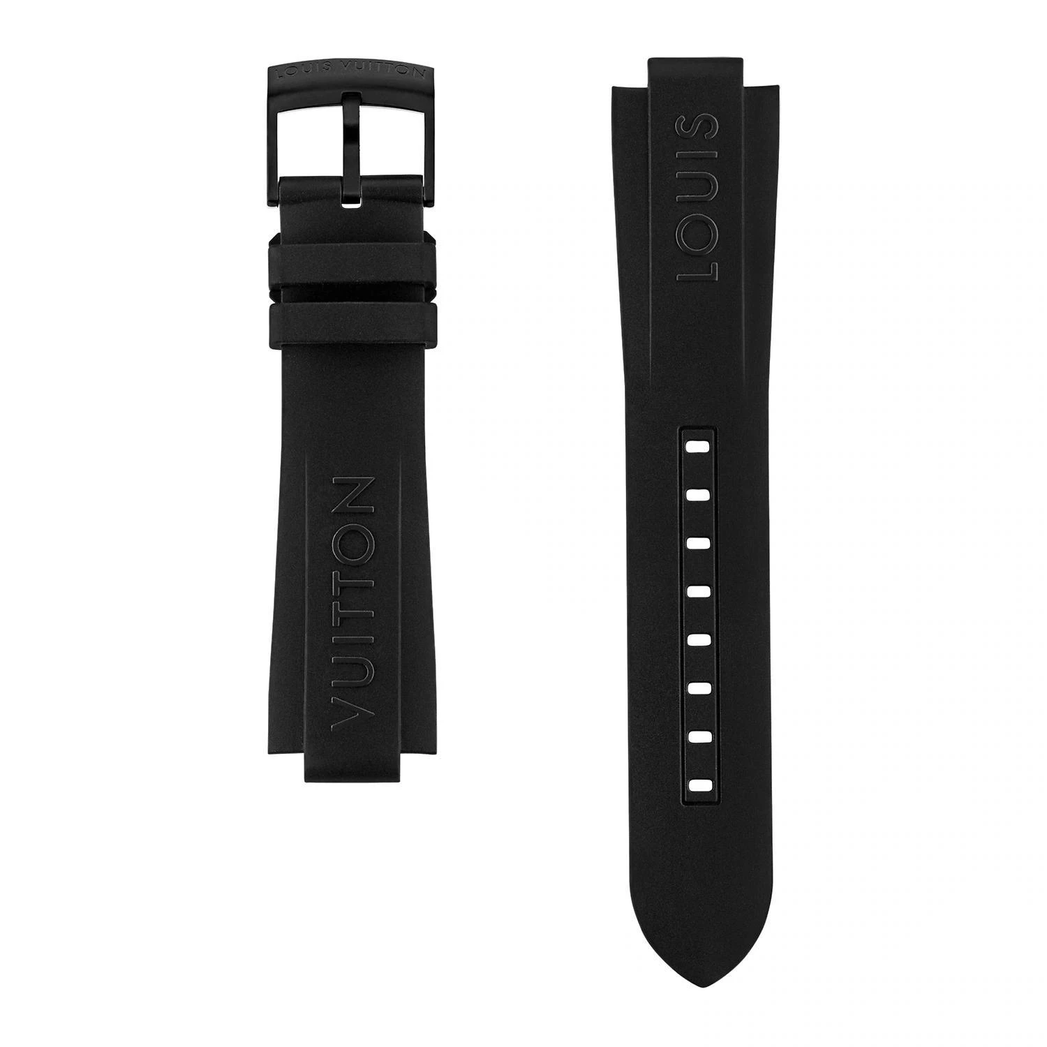 商品Louis Vuitton|【预售】 LV路易威登 25春夏 男士 手表带 TAMBOUR 橡胶表带 R15308 ,价格¥5171,第1张图片