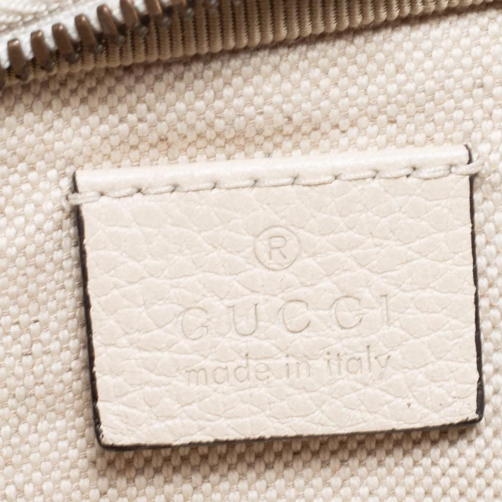 Gucci Off White Leather Logo Web Belt Bag 商品