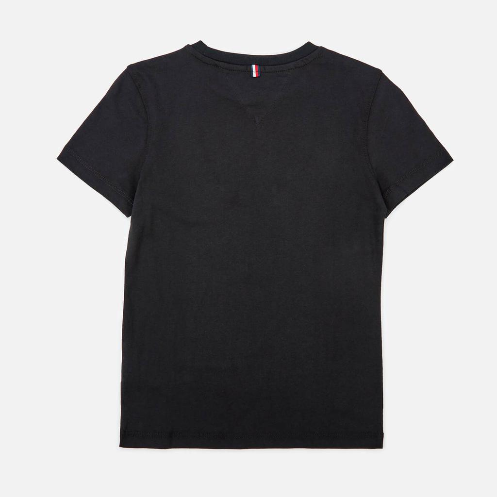 Tommy Hilfiger Boys' Basic Short Sleeve T-Shirt - Meteorite商品第2张图片规格展示