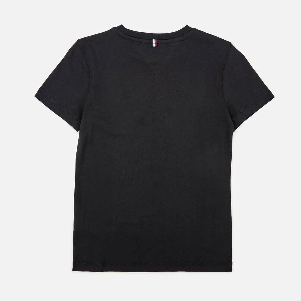 商品Tommy Hilfiger|Tommy Hilfiger Boys' Basic Short Sleeve T-Shirt - Meteorite,价格¥126,第2张图片详细描述