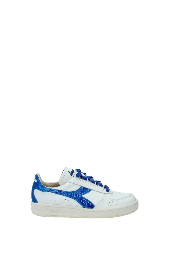 商品Diadora|Sneakers Leather White Blue,价格¥734,第1张图片