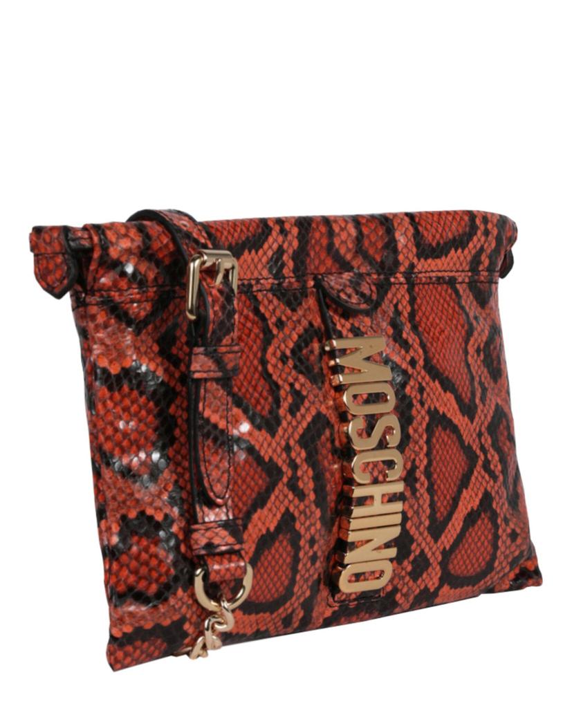 Snakeskin-Embossed Crossbody Bag商品第2张图片规格展示