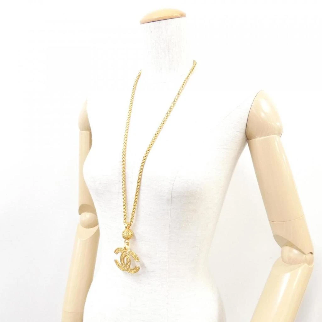 商品[二手商品] Chanel|Coco Mark  Plated Necklace Jewelry (Pre-Owned),价格¥12210,第4张图片详细描述