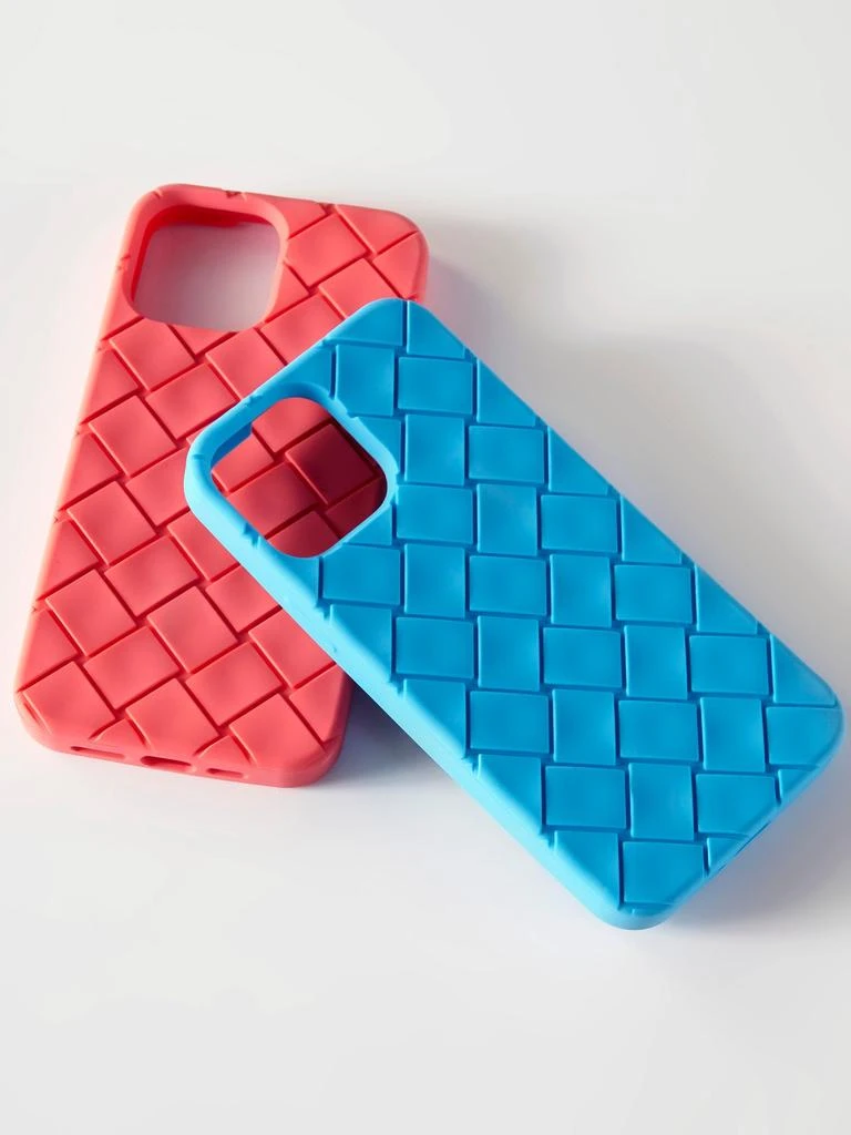 商品Bottega Veneta|Intrecciato-rubber iPhone® 13 Pro case,价格¥1984,第4张图片详细描述