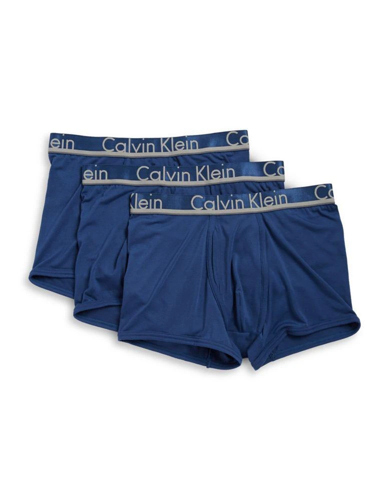 商品Calvin Klein|3-Pack Comfort Microfiber Trunks,价格¥337,第1张图片