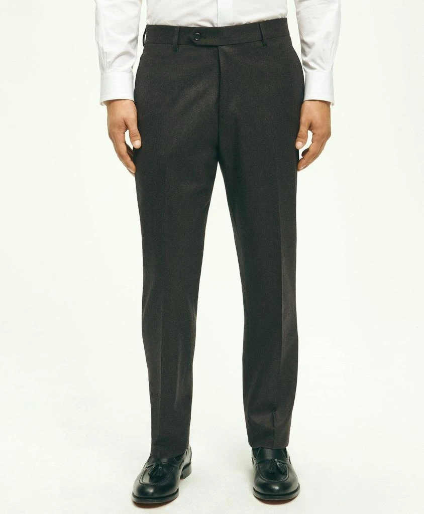 商品Brooks Brothers|Classic Fit Wool Flannel Dress Pants,价格¥2460,第1张图片