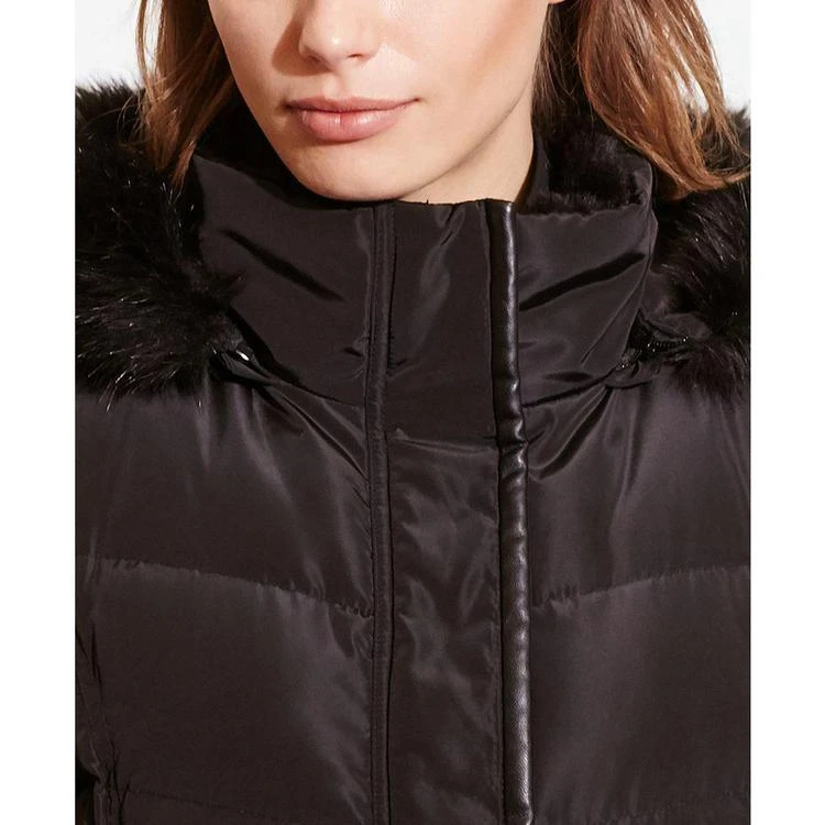 商品Ralph Lauren|Faux-Fur Quilted Puffer Maxi Down Coat,价格¥2019,第2张图片详细描述