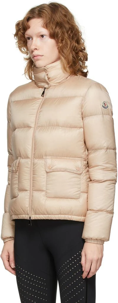 商品Moncler|Beige Down Lannic Jacket,价格¥8854,第4张图片详细描述
