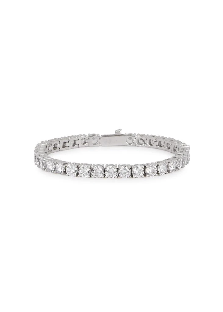商品CERNUCCI|Tennis 18kt white gold-plated bracelet,价格¥823,第1张图片