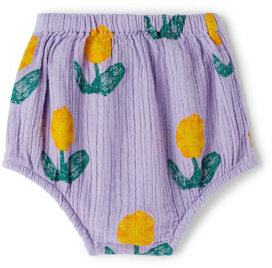 紫色 Wallflower 婴儿短裤商品第2张图片规格展示