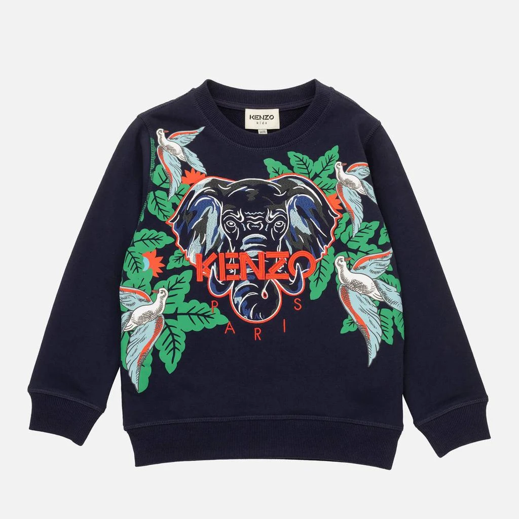 商品Kenzo|KENZO Boys' Elephant Cotton-Jersey Sweatshirt,价格¥600,第1张图片