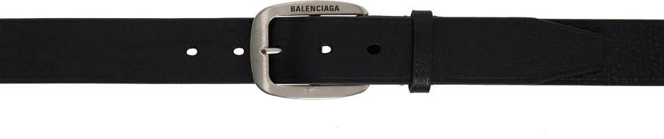商品Balenciaga|Black Calfskin Belt,价格¥1706,第1张图片