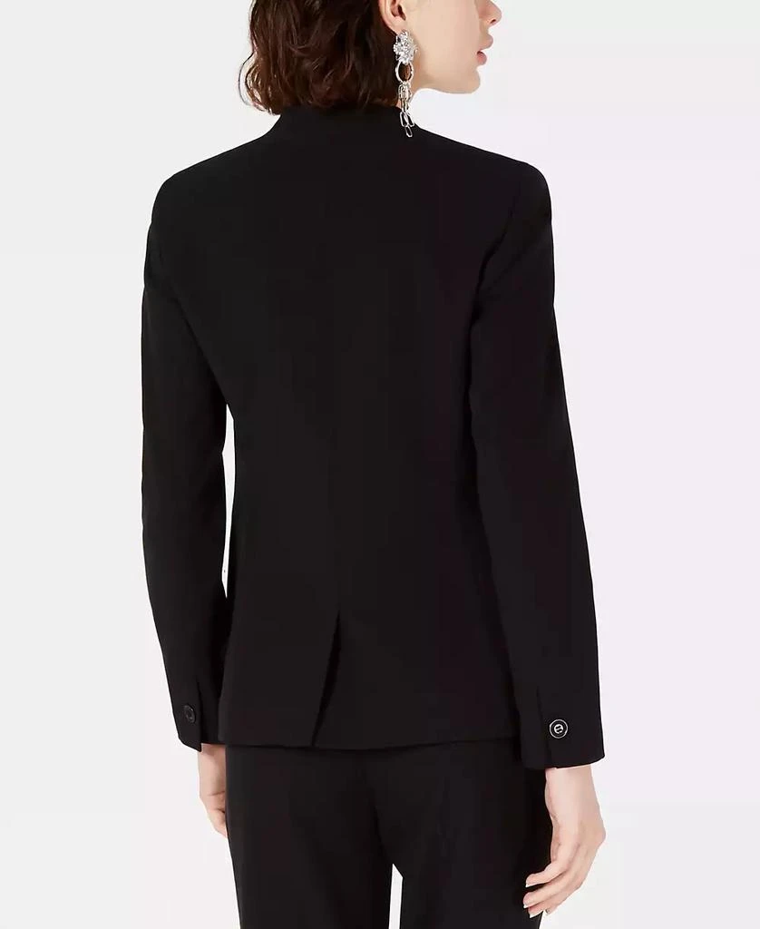 商品Bar III|Women's Collarless Open-Front Blazer, Created for Macy's,价格¥741,第2张图片详细描述