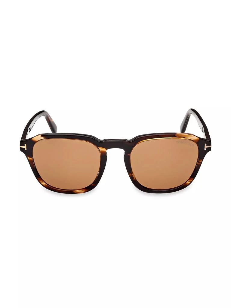 商品Tom Ford|Avery 52MM Square Sunglasses,价格¥3285,第1张图片