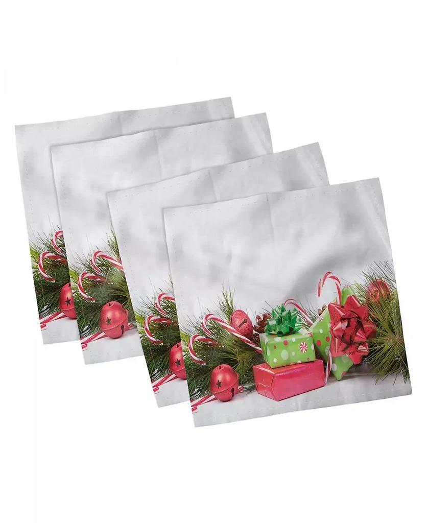 商品Ambesonne|Christmas Set of 4 Napkins, 18" x 18",价格¥185,第1张图片