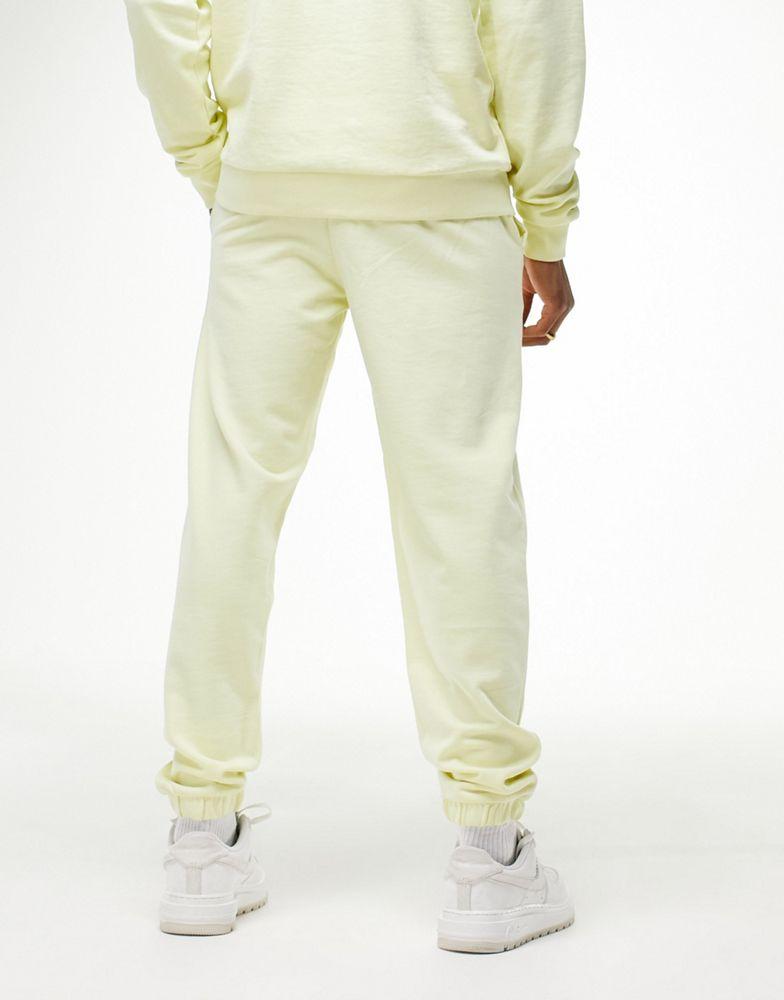 Fila logo joggers in yellow - exclusive to ASOS商品第2张图片规格展示