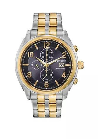 商品Citizen|Mens Stainless Steel Eco Drive Brycen Bracelet Watch,价格¥2233,第1张图片
