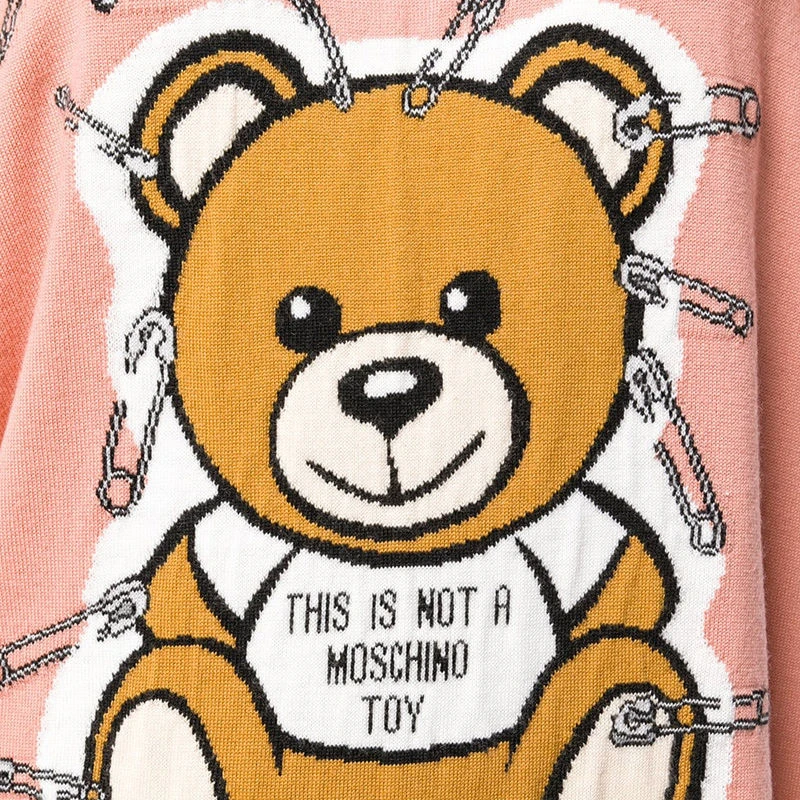 MOSCHINO 粉色女士针织衫/毛衣 EV0493-5501-1147 商品