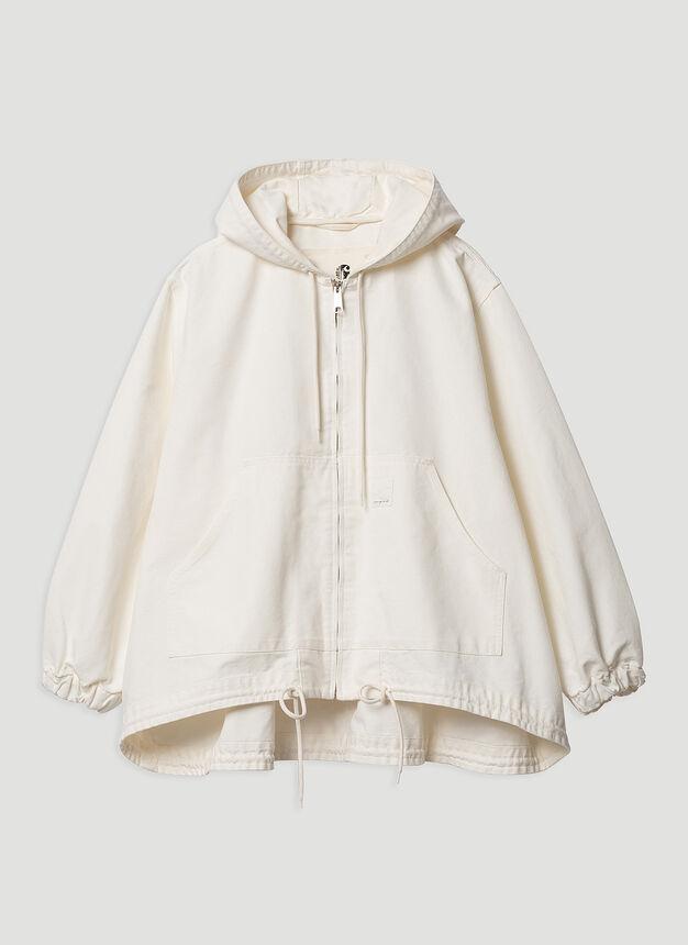 Explorer X OG Active Hooded Jacket in White商品第1张图片规格展示