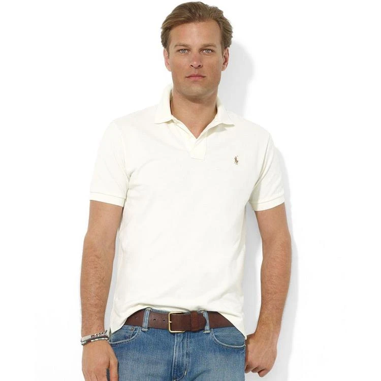 拉夫·劳伦 Men's Polo, Core Solid Classic Fit Mesh Polo 商品
