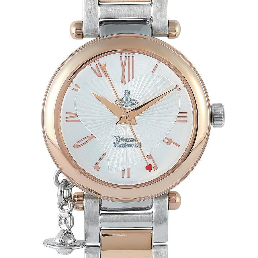 商品Vivienne Westwood|Orb Quartz Silver Dial Ladies Watch VV006RSSL,价格¥1262,第1张图片