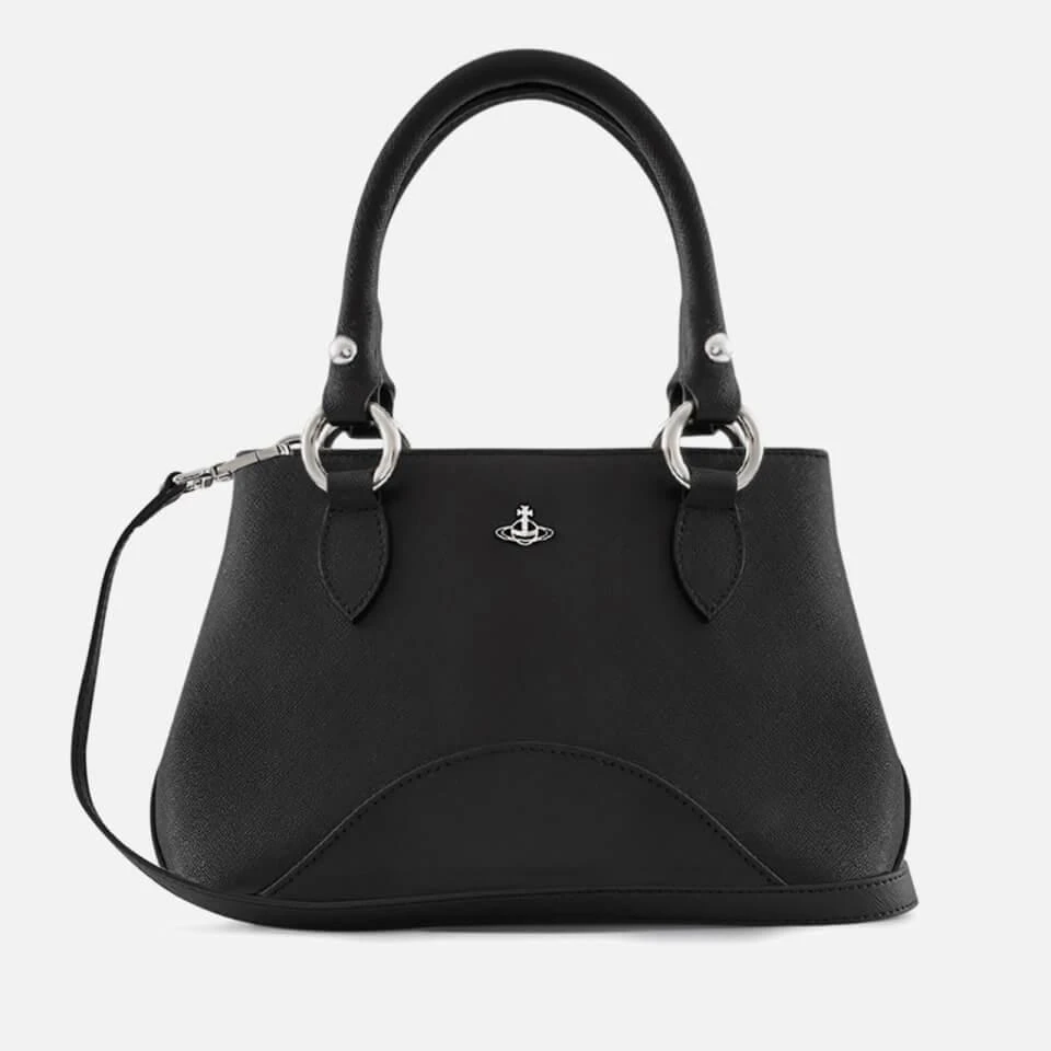 商品Vivienne Westwood|Vivienne Westwood Britney Small Cross-Grain Leather Handbag,价格¥3408,第1张图片