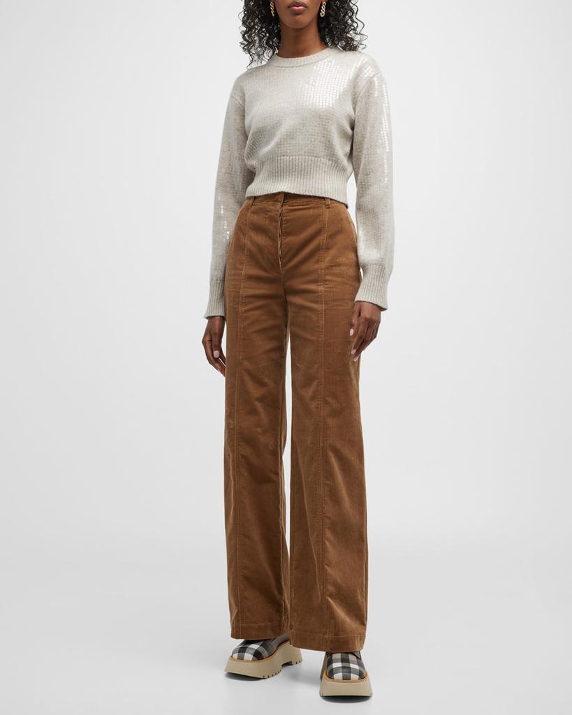 商品Burberry|Camilla Cashmere Embellished Sweater,价格¥9428,第4张图片详细描述