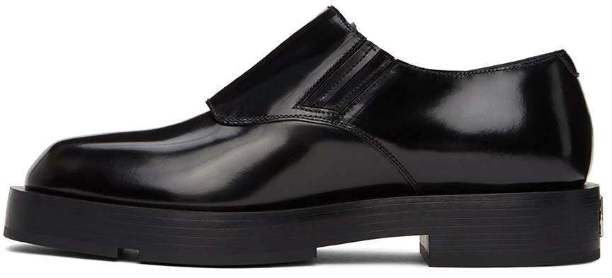 商品Givenchy|Black Squared Buckle Loafers,价格¥8231,第3张图片详细描述