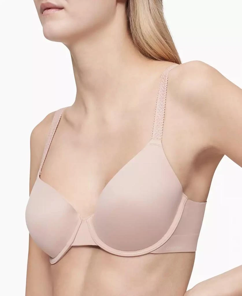 商品Calvin Klein|Women's Liquid Touch Lightly Lined Perfect Coverage Bra QF4082,价格¥157,第3张图片详细描述