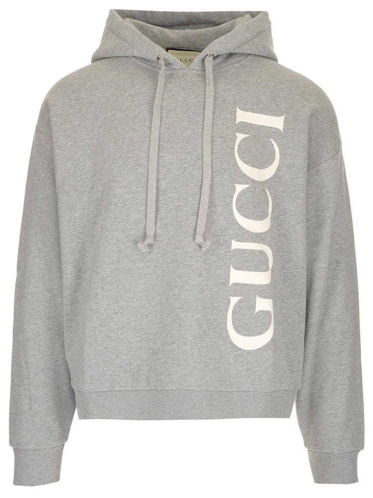 商品Gucci|Gucci Logo Printed Hoodie,价格¥5556,第1张图片