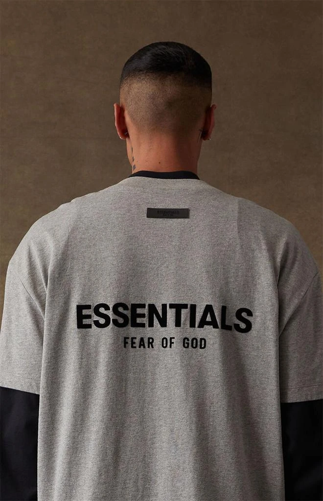 商品Essentials|Dark Oatmeal T-Shirt,价格¥338,第5张图片详细描述