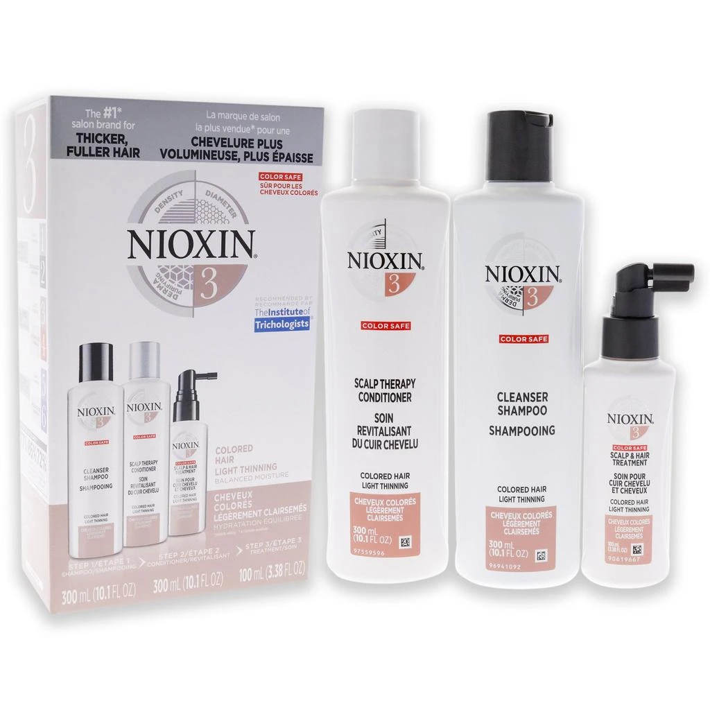 商品NIOXIN|Nioxin System 3 Kit For Unisex 3 Pc,价格¥253,第1张图片