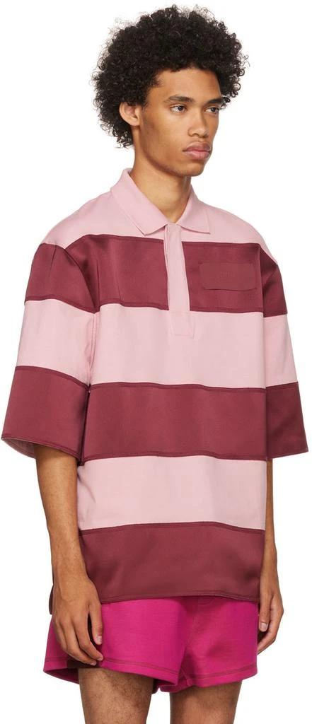 商品AMI|Pink Organic Cotton Polo,价格¥1336,第2张图片详细描述