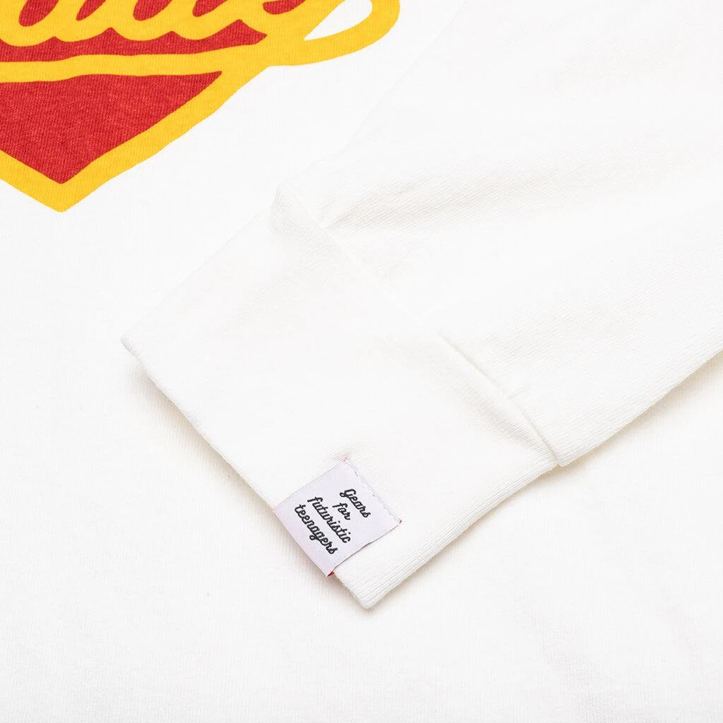商品Human Made|Graphic L/S T-Shirt #4 - White,价格¥1082,第4张图片详细描述