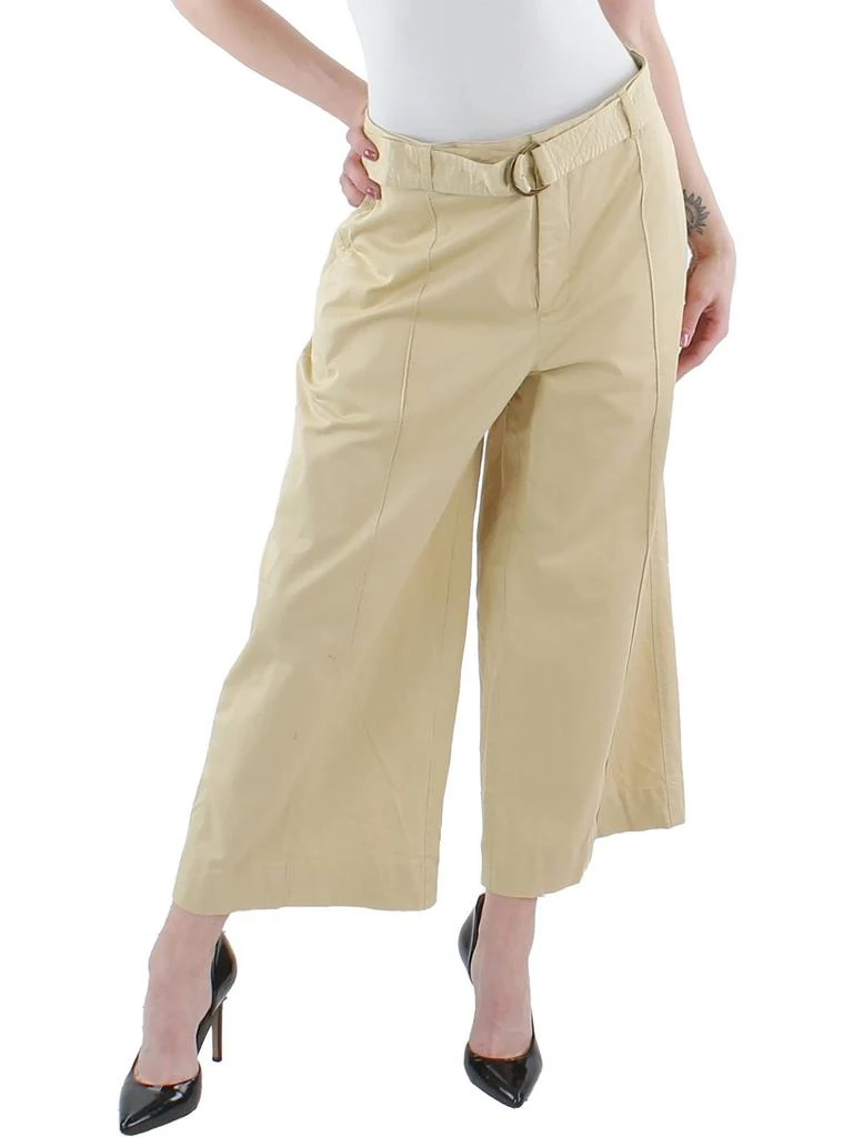 商品Ralph Lauren|Womens Pintuck Wide Legs Wide Leg Pants,价格¥427,第1张图片