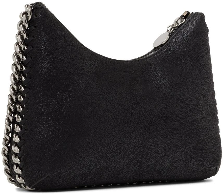 商品Stella McCartney|Black Fantasia Mini Falabella Mickey Zip Shoulder Bag,价格¥3472,第4张图片详细描述