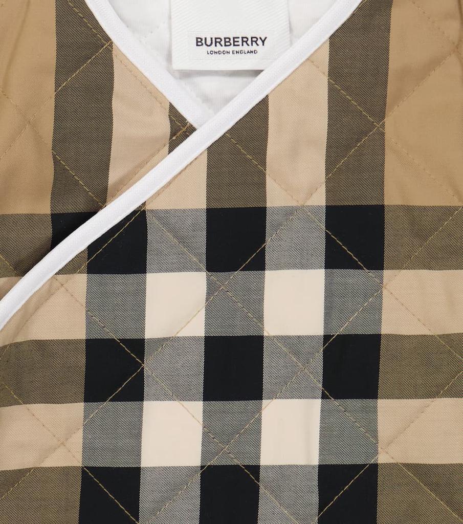 商品Burberry|Baby Vintage Check quilted jacket,价格¥1669,第5张图片详细描述
