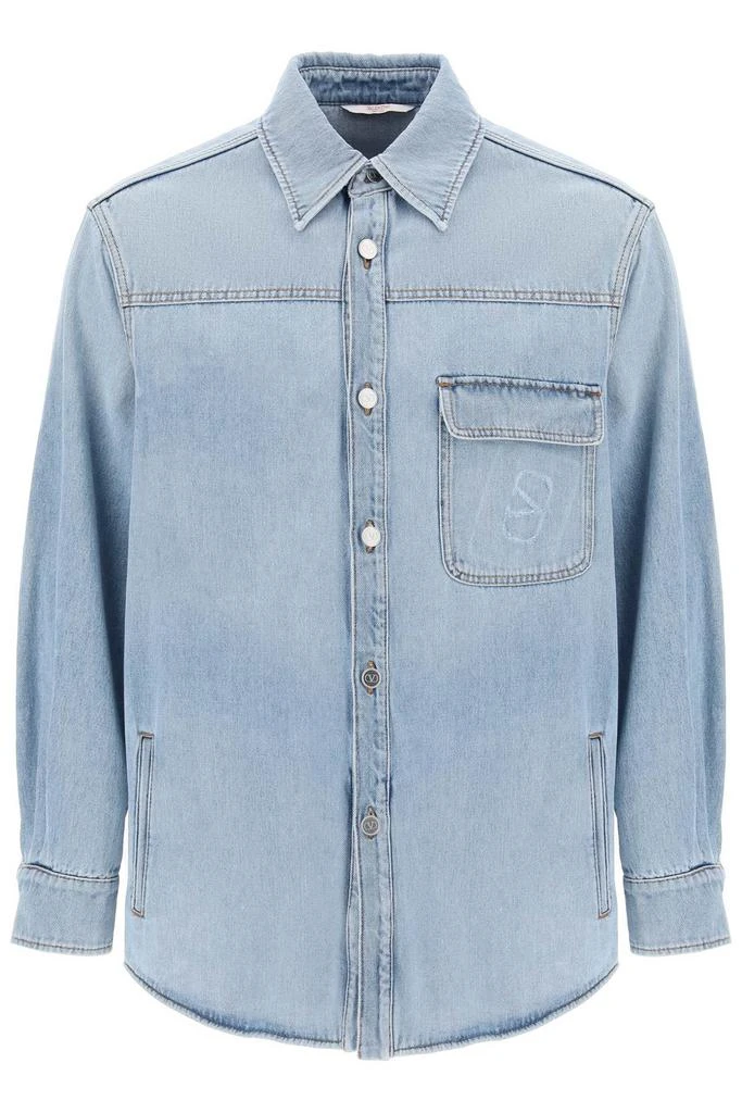 商品Valentino|DENIM SHIRTS/TOP,价格¥4520,第1张图片