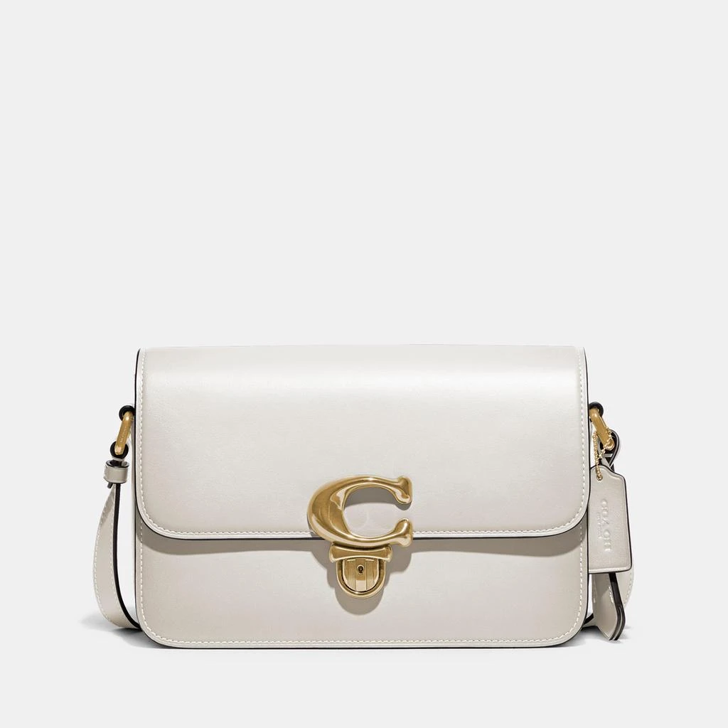 商品Coach|Leather Signature Studio Shoulder Bag,价格¥2892,第1张图片