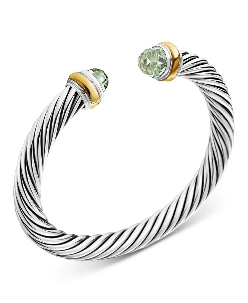 商品David Yurman|Cable Classics Bracelet with Gemstones and Gold,价格¥6051,第4张图片详细描述