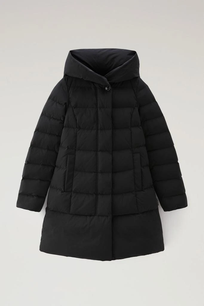 商品Woolrich|Puffy Prescott Parka in Urban Touch - Women - Black,价格¥4190,第5张图片详细描述