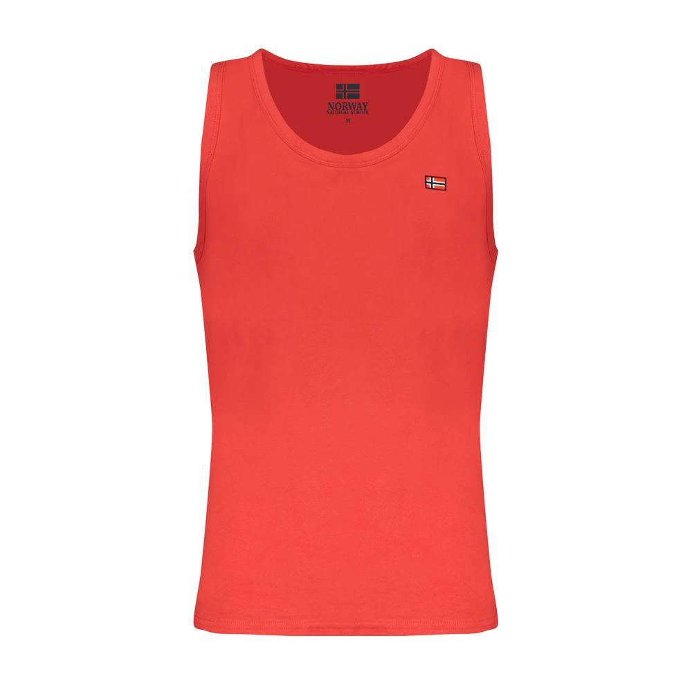 商品Norway 1963|Norway 1963 Red Cotton Men Tank Top,价格¥336,第1张图片