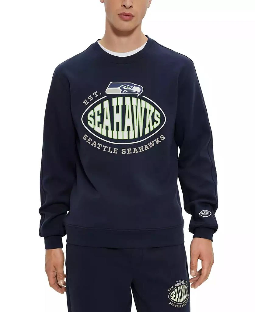 商品Hugo Boss|Men's BOSS x NFL Sweatshirt,价格¥633,第1张图片